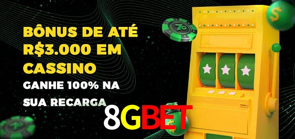 8GBET melhor bônus de depósito